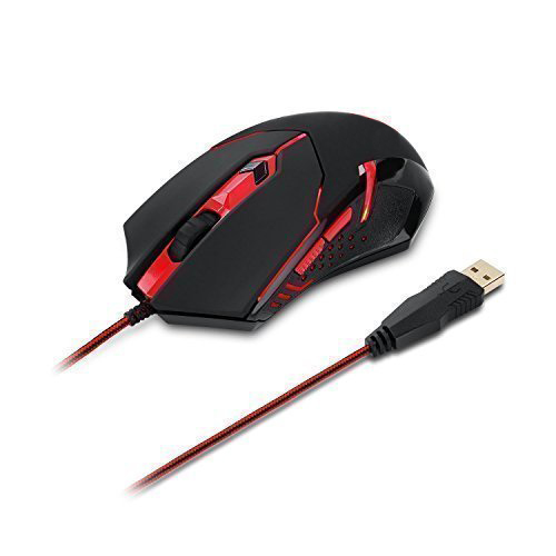 Redragon M601 CENTROPHORUS-2000 DPI Gaming Mouse for PC