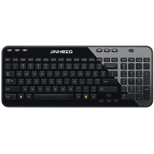 Wireless Keyboard K360 - Glossy Black